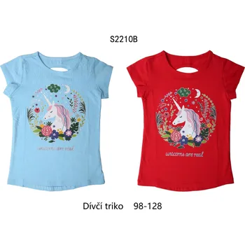 Chlapecké tričko Wolf Holčičí Tričko s krátkým rukávem Barva: Modrá, Velikost: 104