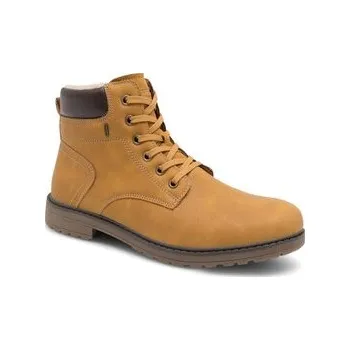 Pánská obuv Turistická obuv Lanetti MP07-6997-05 Žlutá 44