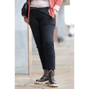 Dámské kalhoty Italy fashion Teplákové kalhoty TRESOR Barva: Černá, Velikost: L