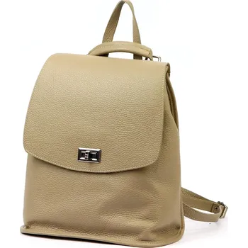 Městský batoh Vera Pelle batoh městský béžový