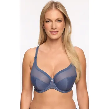 Podprsenka Podprsenka polovyztužená Gaia 1058 Sonia modrá 80B pohodlná a odolná