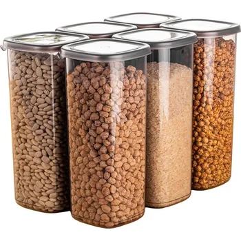 Dóza na potraviny Plastové dózy v sadě 6 ks na potraviny Fresco – Hermia ID_1669126