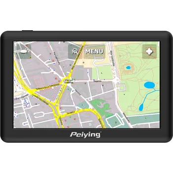 GPS navigace Peiying Basic PY-GPS5015 automobilová GPS navigace 12V 24V s mapami Evropy