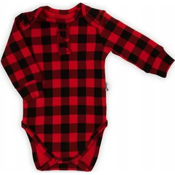 Kojenecký body Body s dlouhým rukávem pro dívku Nicol, vel.