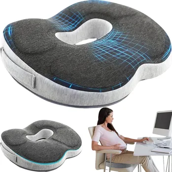 Polštář Ortopedický Polštář na sezení po porodu, na hemoroidy, kruh s otvorem