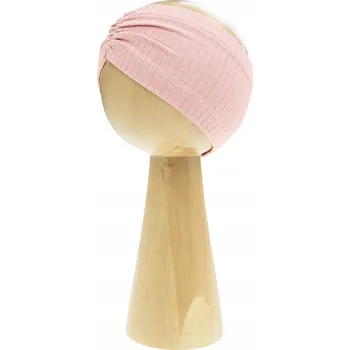 Čelenka Dívčí látková čelenka růžová Nicol, vel. 140/146