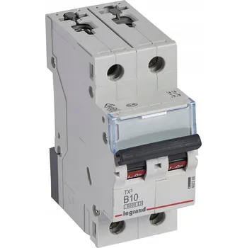 vypínač JIŠTIČ DVOUPOLE B 10A 6kA LEGRAND