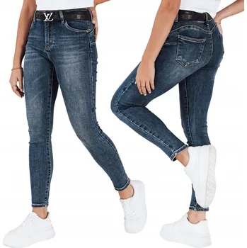 Dámské džíny DStreet UY2807 dámské slim džíny velikost S