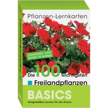 Příroda Pflanzen-Lernkarten, Die 100 wichtigsten Freilandpflanzen