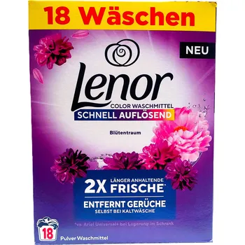 Lenor Color Amethyst Blütentraum prací prášek, 990 g