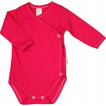 Kojenecký body Zavinovací body polské RŮŽOVÁ AMARANTOVÁ vel. 68 KLEKLE