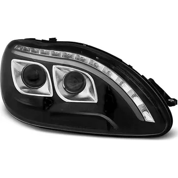 Přední světlomet Přední světla, MERCEDES S-KLASA W220, 1998-2005, DAYLIGHT BLACK (73.LPME97)