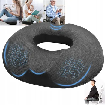 Polštář ORTOPEDICKÝ POLŠTÁŘ S VÝSTUPKY PRO SEDĚNÍ, ULEVUJE TLAKU PŘI SEDĚNÍ