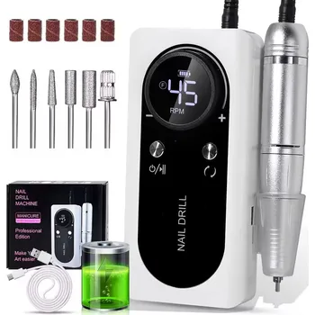 PROFESIONÁLNÍ BRUSKA NA NEHTY MANIKÚRA PEDIKÚRA VÝKONNÁ 45 TIS OT./MIN