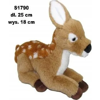 plyšák Plyšák pro dítě plyšový mazlíček přítulníček hračka plyšák Srnka 25x18 cm