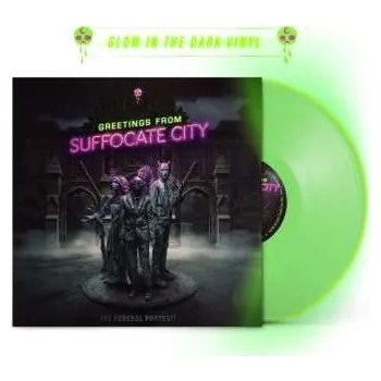 Zahraniční hudba LP The Funeral Portrait: Greetings from Suffocate City 2024 Coloured Glow in the Dark Vinyl