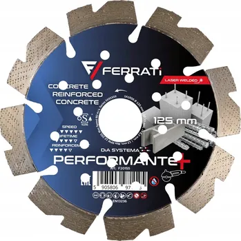 Řezný kotouč FERRATI DIAMANTOVÝ KOTOUČ ŘEZNÝ PERFORMANTE PLUS Ø 230 MM x 22,23 MM