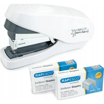 Kancelářská sešívačka Rapesco bílá