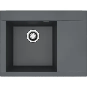 Kuchyňský dřez Alveus Pure-G 60 QC Carbon A91, levý 1149296