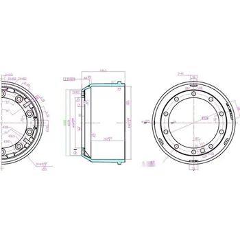 Brzdový buben Brzdový buben MTX MTX-B-001