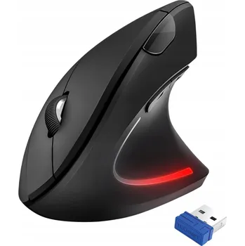 Myš BEZDRÁTOVÁ MYŠ K NOTEBOOKU POČÍTAČIVERTIKÁLNÍ TECKNET TK-MS007 USB