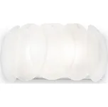 Ideal Lux OVALINO AP2 nástěnné svítidlo 2x E27 60W bez zdroje 34cm IP20, bílé