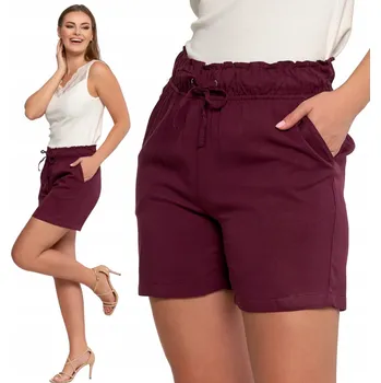 Dámské kraťasy Moraj dámské elegantní krátké kraťasy z viskózy, velikost XXL