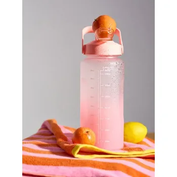 Láhev Sinsay - Láhev se slámkou - růžová - 380ES-30X - 380ES-30X-ONE