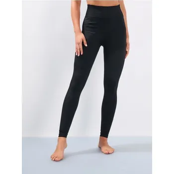 Dámské legíny Sinsay - Legíny s vysokým pasem a přiléhavým střihem - černá - 343IH-99X - 343IH-99X-M_L