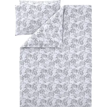 Povlečení LIVARNO® Ložní povlečení z mikrovláknitého saténu, 200 x 220 cm, 70 x 90 cm (květiny)