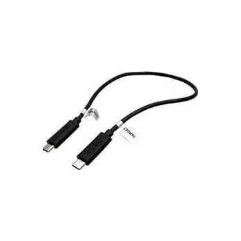 Datový kabel Kabel USB (2.0), USB micro OTG M- USB micro OTG M, 0.3m, černý,rychlé dodání