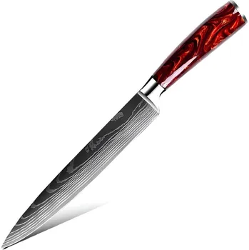 Kuchyňský nůž IZMAEL Kuchyňský nůž ON 20066 Slicing/Hnědá 19.5 cm