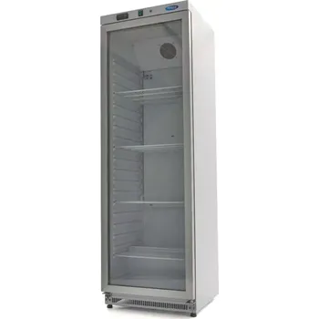 Lednice Maxima Lednice - 400 l - bílá - se skleněnými dveřmi | 09405018