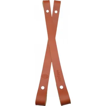 Popruh na košík nebo kabelku kožený š.2cm - 20 cm - medový