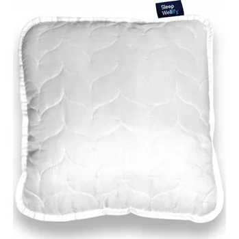 Polštář ANTIALERGICKÝ POLŠTÁŘ 40x40 PROŠÍVANÁ POLŠTÁŘ ZIPS, NASTAVITELNÁ VÝŠKA
