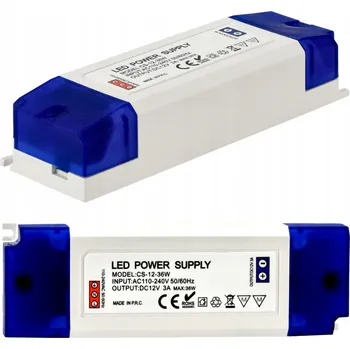 Berge Zdroj pro LED nábytek 12V - 36W - 3A - IP20