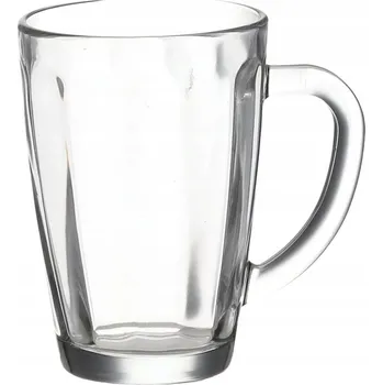 SKLENĚNÝ HRNEK S UCHEM 365 ML