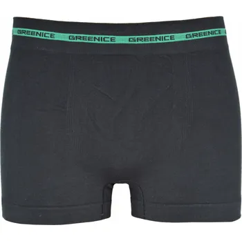 Boxerky BOXERKY GREENICE M/L pánské bezešvé bavlna