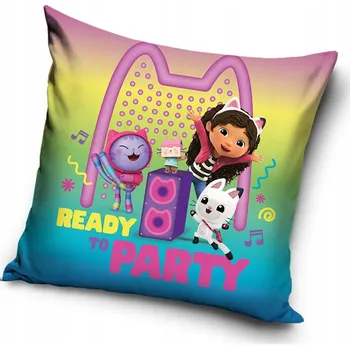 Polštář Sametový Povlak na polštář , polštář Gabi, koci , 40x40