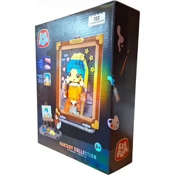 ostatní stavebnice STAVEBNICE ELEFUN 3D PORTRET FANTASY COLLECTION 722 DÍLKŮ HRAČKA