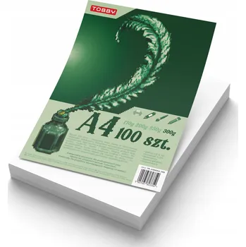 Kancelářský papír Kancelářský papír Tobby formát A4 300g 100 listů