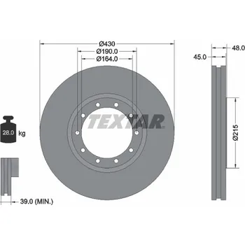 Brzdový kotouč Brzdový kotouč FEBI FE105974