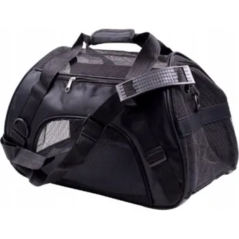 přepravka pro zvíře Přepravka pro psa kočku velká černá taška 06424