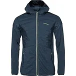 Pánská hybridní mikina Klimatex MORIO M Tmavě modrá, Světle zelená