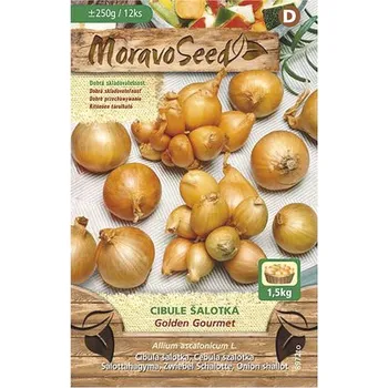 Semeno Cibule šalotka GOLDEN GOURMET MoravoSeed žlutá 250 g