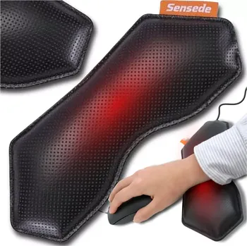 Podložka pod myš Ergonomická vyhřívaná podložka pod zápěstí, USB