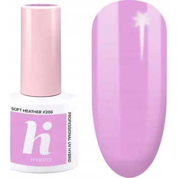 Přípravek na nehty Hi Hybrid 206 Soft Heather 5 ml hybridní lak na nehty