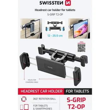 Držák do auta na tablet Swissten S-Grip T2-OP