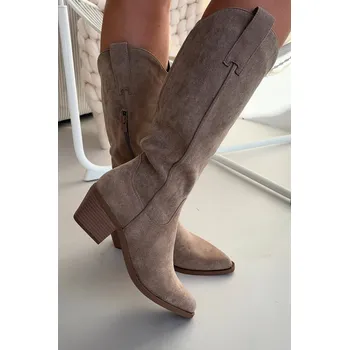 Dámské kozačky Kozačky na podpatku model 222529 Step in style 41