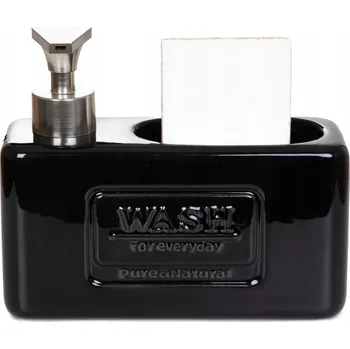 Ruční dávkovač mýdla Homla na pracovní desku 200 ml černý